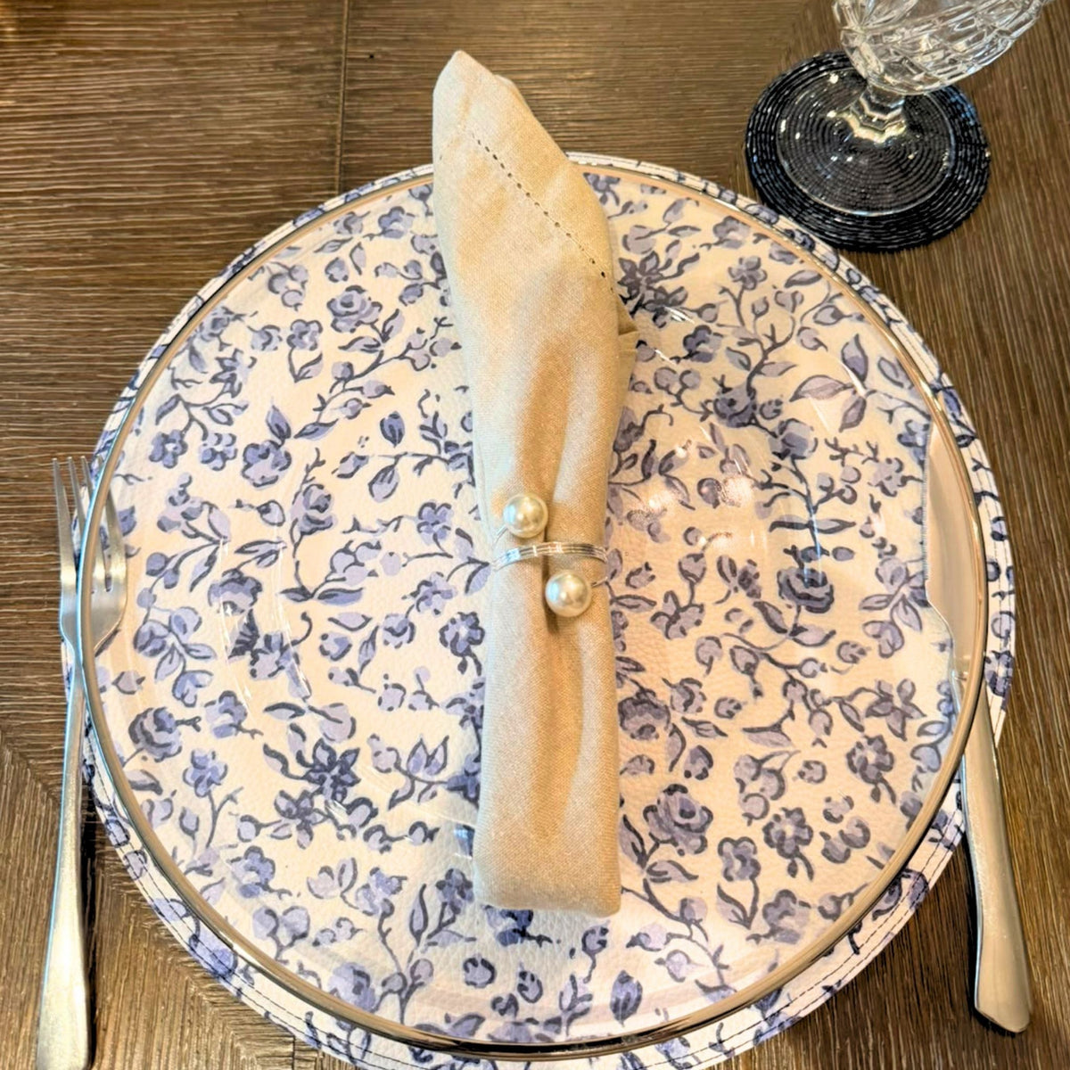 Toile Garden Azul