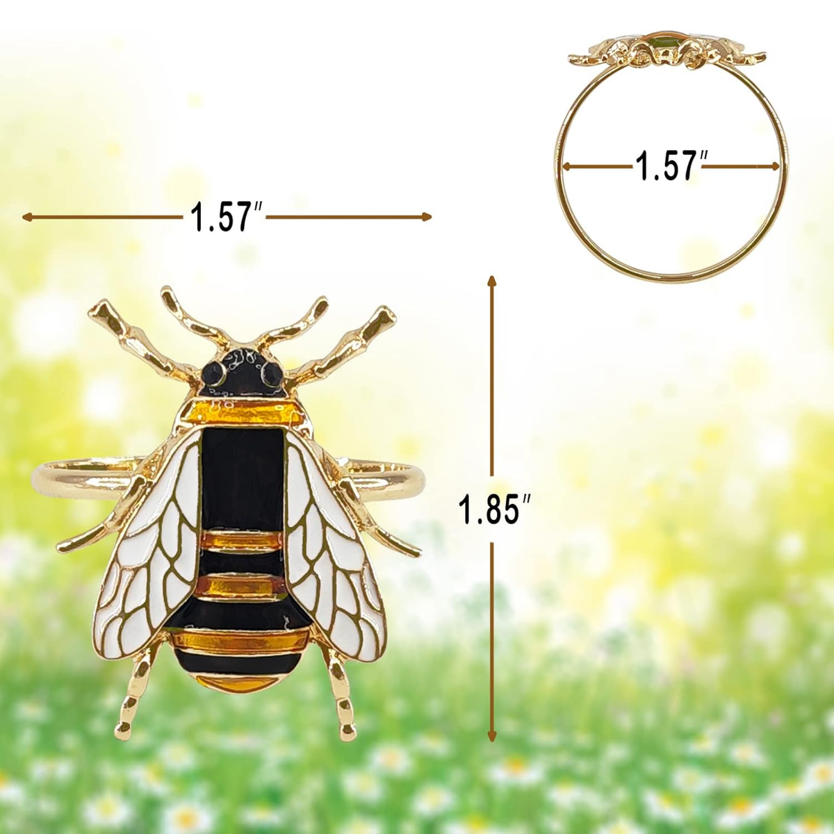 Abeja Black & Gold